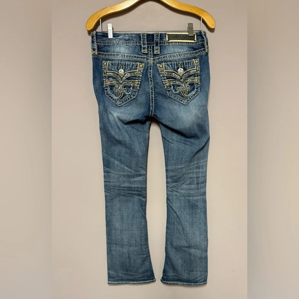 ROCK Revival PREMIUM Boot JENA Mid RISE Jeans - Picture 2 of 16